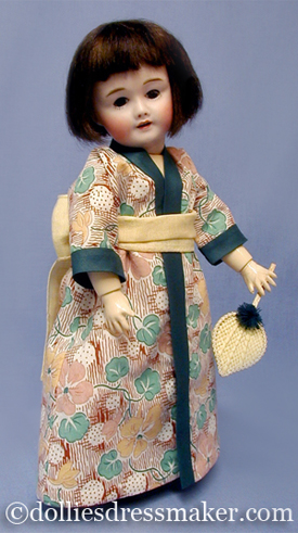 Bleuette – 1925 Peignoir Japonais