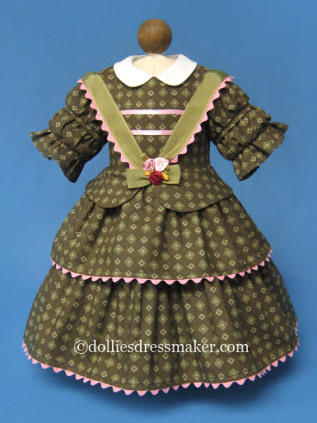 Dress With Two-Tier Skirt | American Girl doll Marie-Grace • Cecile