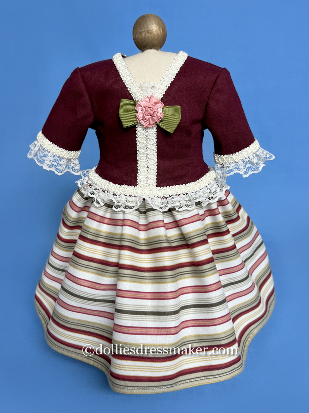 Two-Piece Dress | American Girl doll Marie-Grace • Cecile