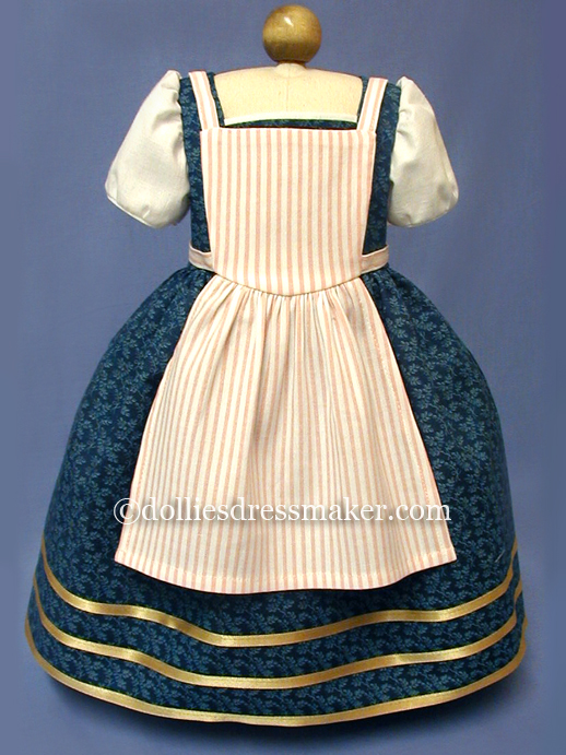 Town Fair Gown | American Girl Doll Felicity | Inspired by Felicity’s RETIRED Gown and a period illustration