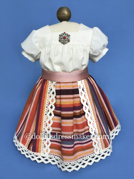 Camisa, Skirt and Sash | American Girl Doll Josefina