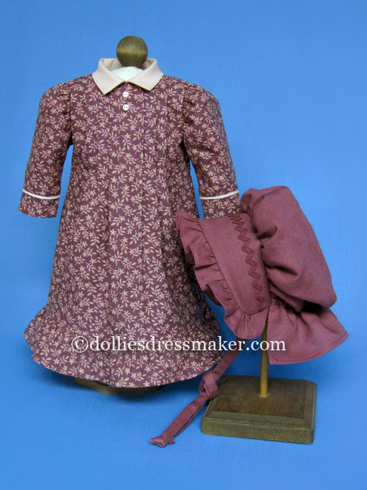 Prairie Dress and Sunbonnet | American Girl Doll Kirsten