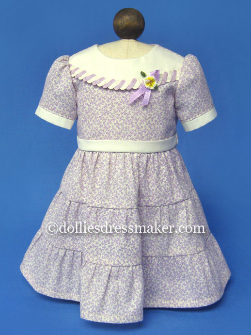 Dress with Triple-Tiered Skirt | American Girl Doll Molly • Emily