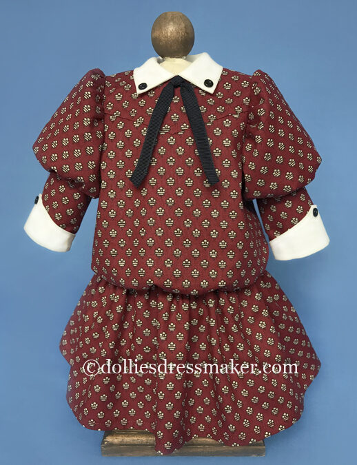 Frock Inspired by 1905 Illustration | American Girl Doll Samantha • Nellie