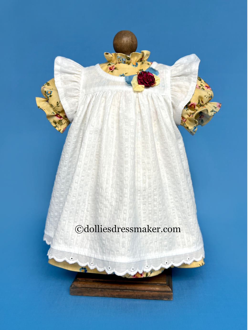 Dress and Pinafore | American Girl Doll Samantha • Nellie