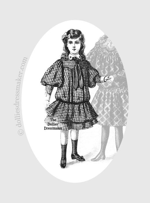 1905 Dress Illustration | American Girl Doll Samantha • Nellie