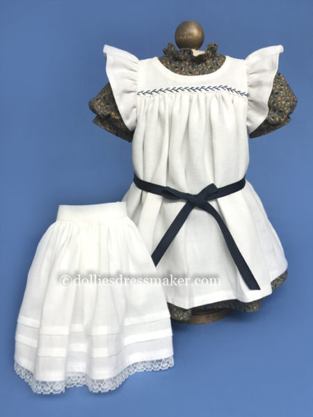 Dress, Pinafore and Petticoat | American Girl Doll Samantha • Nellie