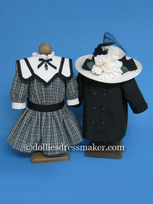 Dress, Coat and Hat Ensemble | American Girl Doll Samantha • Nellie