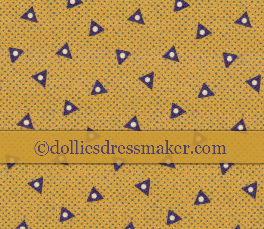 TimeLines • Cut and Sew Fabric Panel TL701 | PRINT/COLOR OPTION: Triangles – Gold