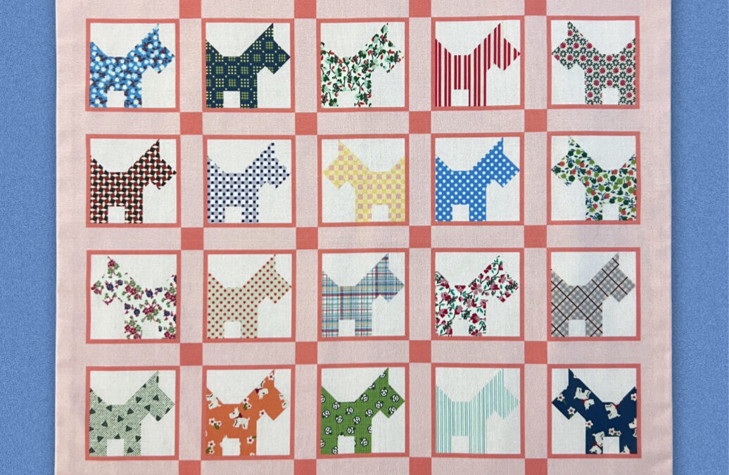 Petit Quilt | SCOTTY DOG | Pink